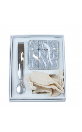Bomboniera Matrimonio Set Cubetti Ghiaccio Con Pinzetta Con Box