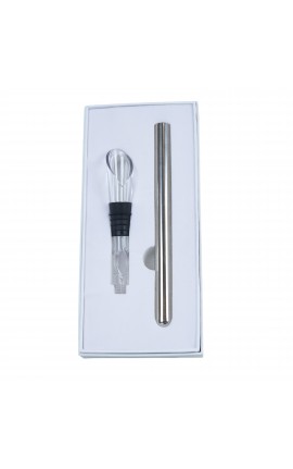 Bomboniera Matrimonio Stick Raffreda Vino e Versa Vino Con Box