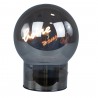 Bomboniera Matrimonio Sfera Lampada Led Love Vetro Fumè