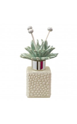 Bomboniera Matrimonio Comunione Profumatore Diffusore Bolle 100 ml Con Corallo Verde