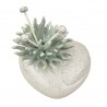 Bomboniera Matrimonio Profumatore Diffusore Cuore Piccolo Con Corallo Verde