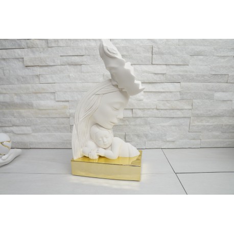 Scultura Sacra Famiglia Base Oro Bongelli Preziosi