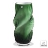 VASO VETRO TORCIGLIONE VERDE  Ø11,5 X H30 CM FANTIN ARGENTI