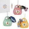Bomboniera Nascita Battesimo Compleanno Profumatore Diffusore Borsetta Porcellana 3 Colori Assortiti con Box