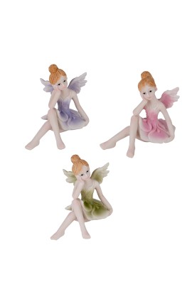 Bomboniera Battesimo Compleanno Fata Fatina Magica 3 Colori Assortiti
