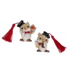 Bomboniera Laurea Magnete Gufo Gufetto 2 Assortiti