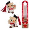 Bomboniera Laurea Gufo Gufetto 2 Assortiti Con Gift Box