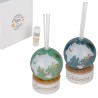 Bomboniera Matrimonio Compleanno Profumatore Diffusore Mappamondo 2 Colori Assortiti Con Box