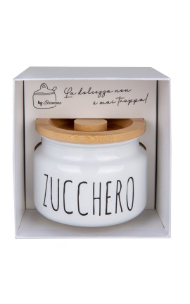 Bomboniera Matrimonio Zuccheriera Porcellana Bianco Con Box