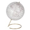 Bomboniera Matrimonio Comunione Mappamondo Girevole Vojage Oro h.29 Cm