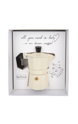 Bomboniera Matrimonio Caffettiera Moka Classica Con Box