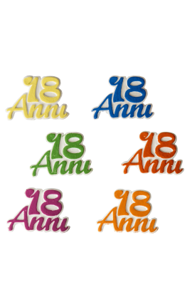 Gessetti Decorativi 18 Anni 4,5 cm