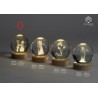 Bomboniera Matrimonio  Globo Su Base Led Coppia Sposi con Box