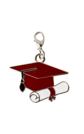 Accessorio Cappello Laurea Rosso In Zama