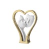 Bomboniera Bongelli Coppia Sposi Love Stilizzata Bianca Con Box
