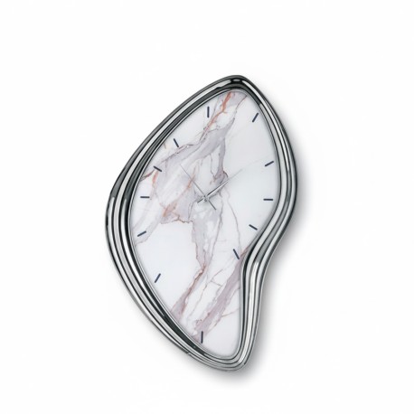 Bongelli Preziosi Orologio Sagomato Effetto Marmo Bianco e Argento