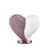 Bomboniera Bongelli Cuore Cuoricino Bianco e Rosa Con Box