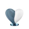 Bomboniera Bongelli Cuore Cuoricino Bianco e Celeste Con Box