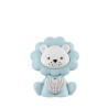 Bomboniera Bongelli Leoncino Con Cuore Base Colorata Con Box