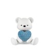 Bomboniera Bongelli Orsetto Bianco Con Cuore Con Box