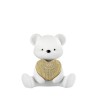 Bomboniera Bongelli Orsetto Bianco Con Cuore Con Box