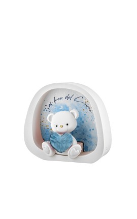 Bomboniera Bongelli Orsetto Con Cuore Luce Led Con Box