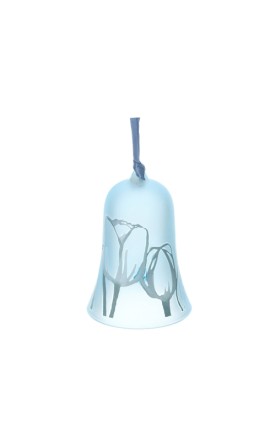 Bomboniera Battesimo Nascita Compleanno Profumatore Diffusore Campana Celeste Fiocco Con Astuccio
