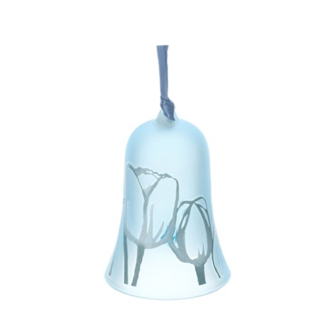 Bomboniera Battesimo Nascita Compleanno Profumatore Diffusore Campana Celeste Fiocco Con Astuccio