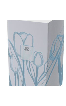 Bomboniera Battesimo Nascita Compleanno Profumatore Diffusore Campana Celeste Fiocco Con Astuccio