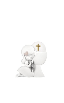 Bomboniera Bongelli Bimba Con Calice Prima Comunione Con Box