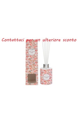 Bomboniera Matrimonio Profumatore Diffusore 165 ml Tahiti Decoro Floreale Con Box
