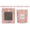 Bomboniera Matrimonio Barattolo Candela Produmata Tahiti Decoro Floreale Con Box