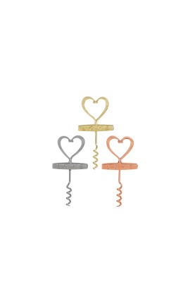 Bomboniera Matrimonio Apribottiglie Love Metallo 3 Assortiti Con Box