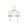 Bomboniera Matrimonio Apribottiglie Love Metallo 3 Assortiti Con Box