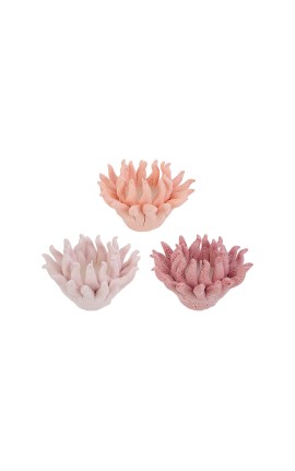 Bomboniera Matrimonio Compleanno Candela Corallo 3 Colori Assortiti Con Box