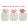 Bomboniera Matrimonio Compleanno Scatola Candela Corallo 3 Colori Assortiti Con Box