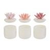 Bomboniera Matrimonio Compleanno Scatola Candela Corallo 3 Colori Assortiti Con Box