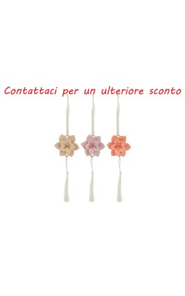 Bomboniera Matrimonio Appendino Calamita Fiore 3 Colori Assortiti Con Box