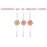 Bomboniera Matrimonio Appendino Calamita Fiore 3 Colori Assortiti Con Box