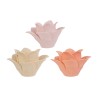 Bomboniera Matrimonio Candela Fiore 3 Colori Assortiti Con Box