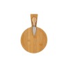 Bomboniera Matrimonio Set 2 Pz Tagliere Legno e Coltellino Formaggio Con Box