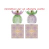 Bomboniera Matrimonio Compleanno Portacandela Vetro Colorato 2 Assortiti Con Box