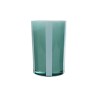 Bomboniera Matrimonio Vaso Vetro Verde Tondo Con Shopper