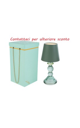 Bomboniera Matrimonio Lampada Dream Vetro Menta Con Box