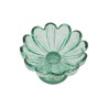 Bomboniera Matrimonio Alzatina Vetro Fiore  Menta Con Box