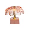 Bomboniera Matrimonio Lampada Vetro Fiore Ciliegia Con Box Rosa