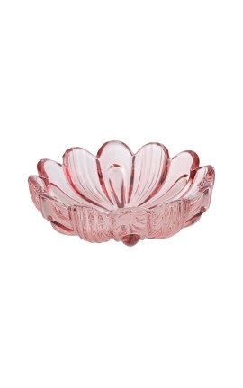 Bomboniera Matrimonio Coppetta Ciotolina Vetro Fiore Ciliegia Con Box Rosa