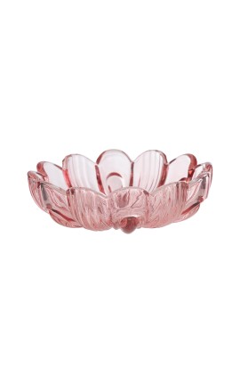 Bomboniera Matrimonio Coppetta Ciotolina Vetro Fiore Ciliegia Con Box Rosa