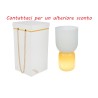 Bomboniera Matrimonio Lampada Vetro Vaso Bianco Con Box Rose