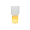 Bomboniera Matrimonio Lampada Vetro Vaso Bianco Con Box Rose
